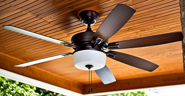 Les essentiels du ventilateur de plafond extérieur pour votre confort