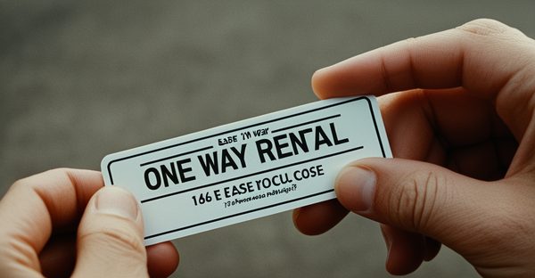 Location aller simple : facilité, économie et praticité