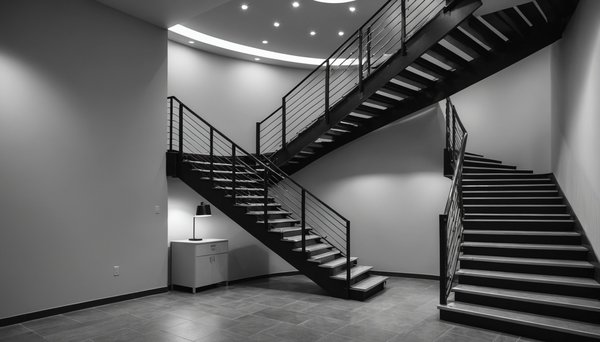 Maximiser votre espace avec un escalier quart tournant en métal