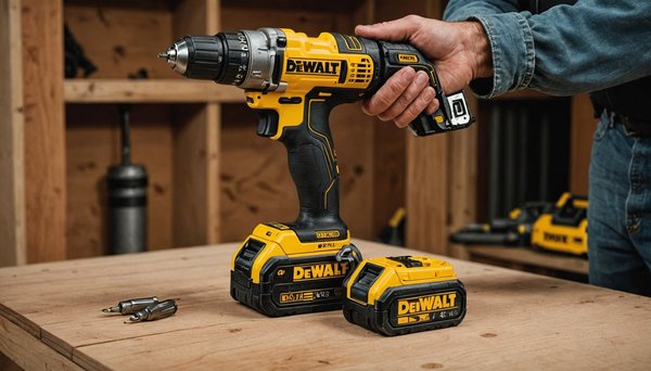 Découvrez la perceuse visseuse dewalt 18v 4ah : puissance et fiabilité !
