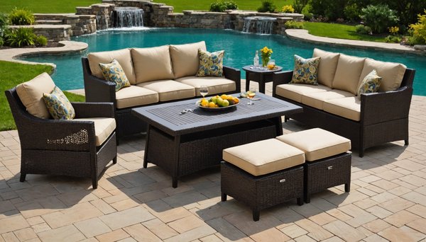 Découvrez l'élégance des salons de jardin sur mesure