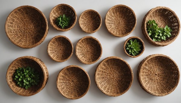 Découvrez les paniers muraux : style et rangement optimisé